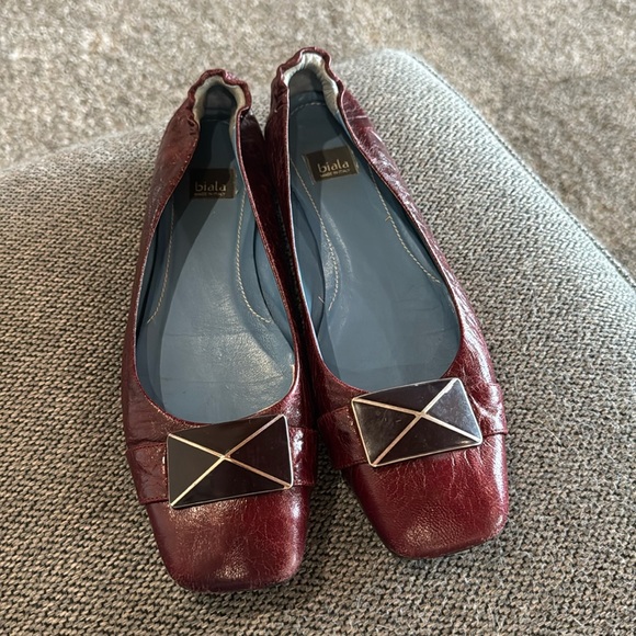 Biala flats Made in Italy size 10M - Picture 1 of 8